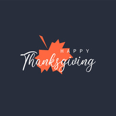 Happy Thanksgiving Day - Stock Vector Illustration