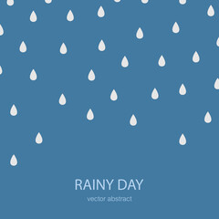 Rain Icon - Stock Vector Illustration