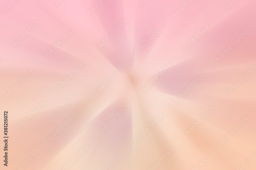 Poster line art with radial pattern background