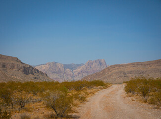 road in the desert