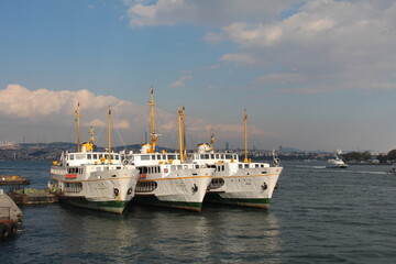 Fototapeta premium ship in the port