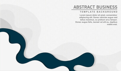 modern wave background in blue and white color