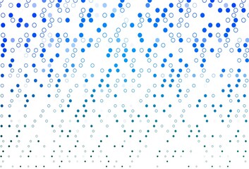 Light BLUE vector texture with disks.