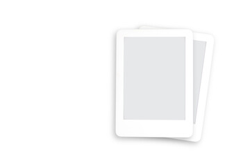 
two ebook with white background. design mockup