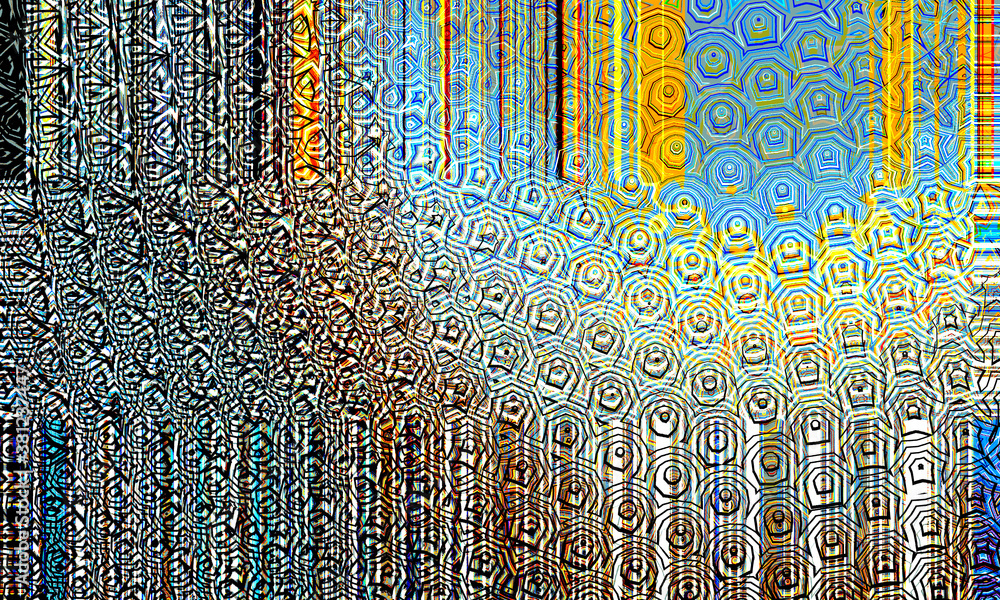 Poster creative abstract background with artistic pattern