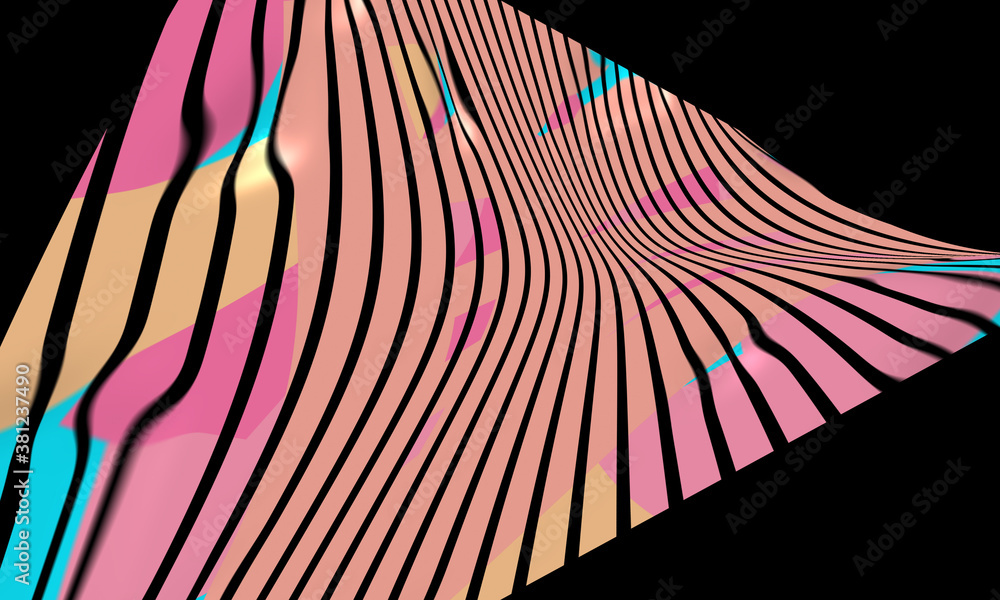 Poster creative abstract background with artistic pattern
