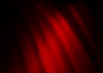 Dark Red vector backdrop with bent lines. A vague circumflex abstract illustration with gradient. Brand new design for your ads, poster, banner.