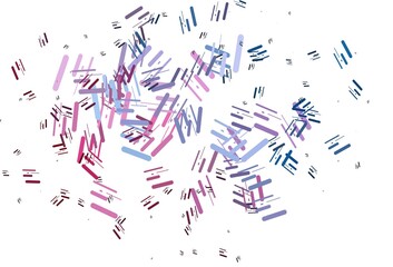 Light Blue, Red vector pattern with narrow lines.