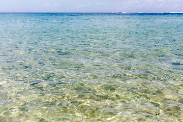 Mengiat Beach (Pantai Mengiat) and Indian Ocean, Nusa Dua, Bali, Indonesia