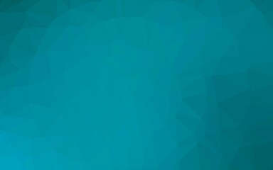 Light BLUE vector abstract mosaic backdrop. Modern geometrical abstract illustration with gradient. Textured pattern for background.