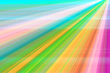 カラフルな斜め線とボーダー柄の背景