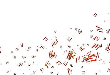 Light Orange vector layout with flat lines.