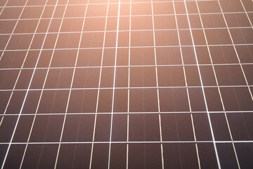 Future clean energy solar panel power generation