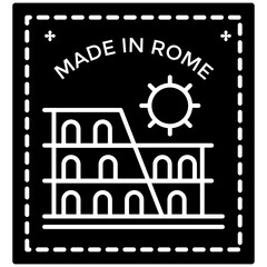 Rome Stamp
