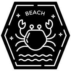 Beach Stamp 