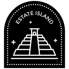 Island Stamp