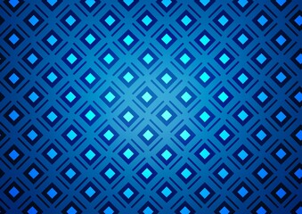 Light BLUE vector texture with lines, rhombuses. Colorful illustration with lines, cubes on abstract template. Pattern for websites, landing pages.
