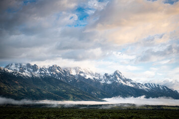 Fototapeta na wymiar Grand Teton Range