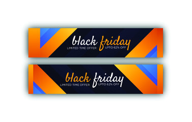 black friday banner or header