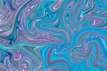 Abstract liquid colorful texture for background, patterns