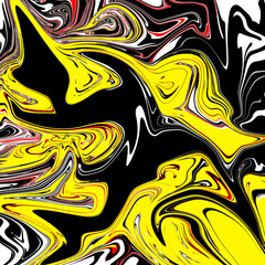 Abstract liquid colorful texture for background, patterns