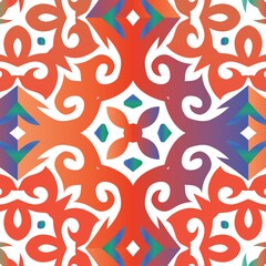 Traditional ornate mexican talavera.