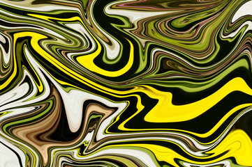 Abstract liquid colorful texture for background, patterns