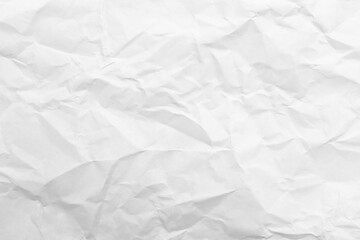 Obraz premium White clumped Paper texture background, kraft paper horizontal with Unique design of paper, Soft natural paper style For aesthetic creative design