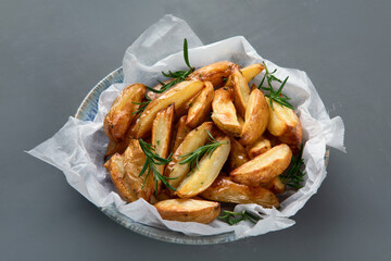 Baked potato wedges