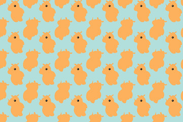 Unique cute animal pattern design. Suitable for backgrounds and wallpapers.