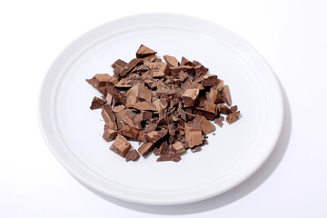 砕いたチョコレート