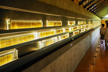 日本の福井県の年縞博物館
