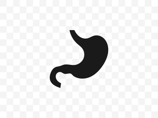 Fototapeta premium Digestive, organ, stomach icon. Vector illustration, flat design.