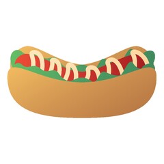 hotdog bun sandwich