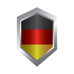 germany flag button design