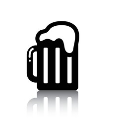 A glass of german beer