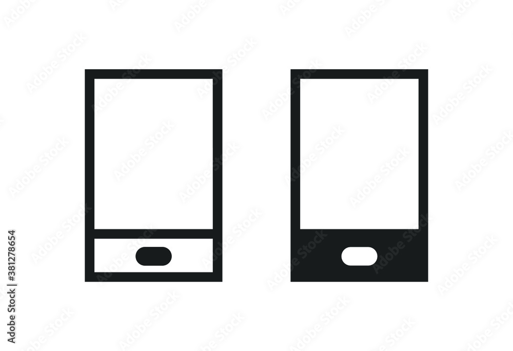 Poster high quality simple black icon on white background . isolated vector element