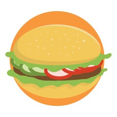 German sausage sandwich