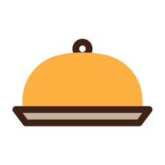 Cloche on a white background