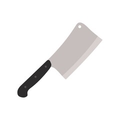 Cleaver on a white background