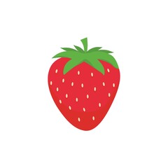 Strawberry on a white background
