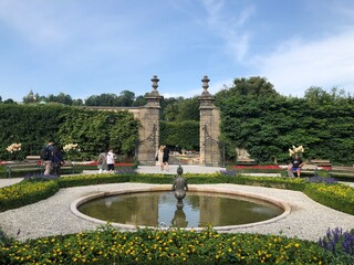 fountain in the park