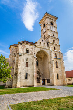 The Roman-Catholic cathedral of St. Michael insude Alba Carolina citadel in Alba Iulia, Transylvania, Romania