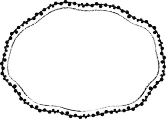 hand drawn vector doodle frame