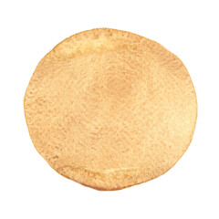 Abstract coffee latte brush stroke circle shape background banner.