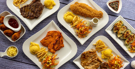 Steaks and Fried Chicken
