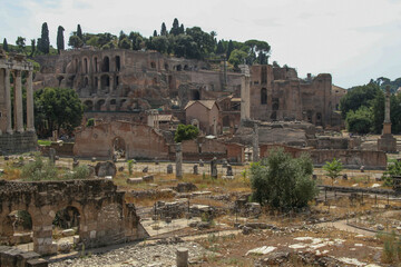 Ruinen Viertel in Rom