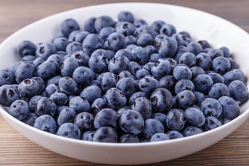 Fresh blueberry background. Blueberry Texture Close Blueberry Antioxidant Organic Superpeed Bowl Concept Healthy Nutrition