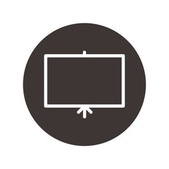 Projector slide icon