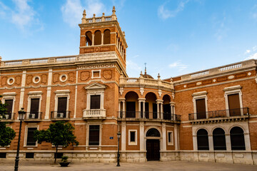 Fassade Gebäude in Valencia